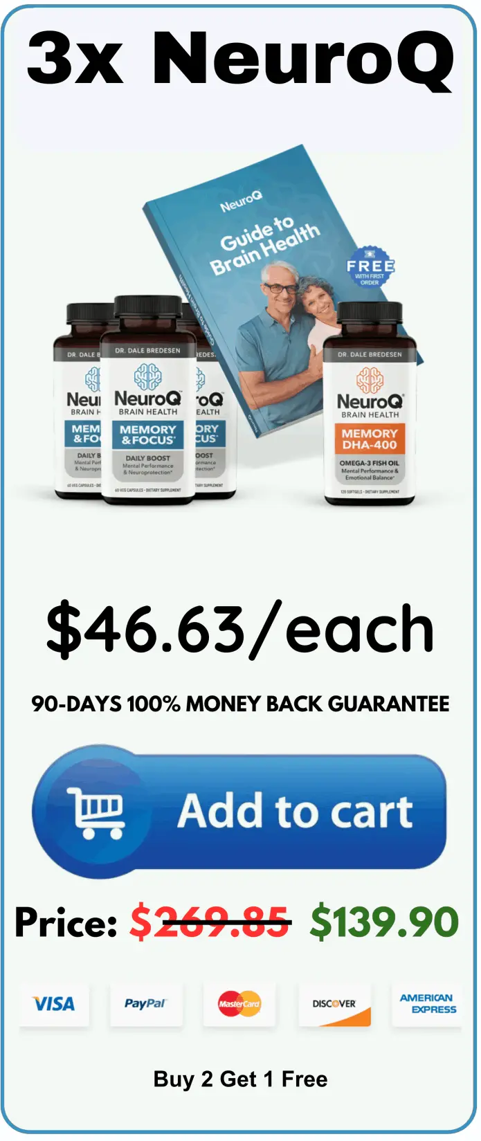 NeuroQ offer price 